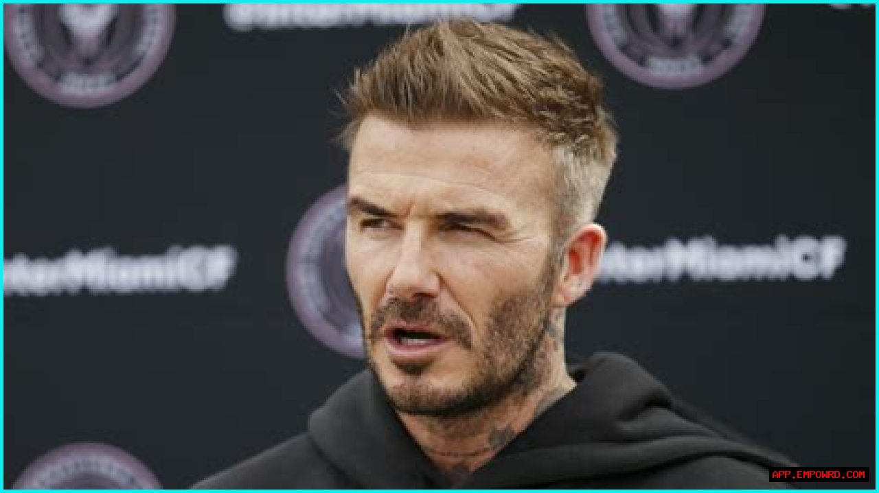 Unveiling The Height Of A Legend: David Beckham